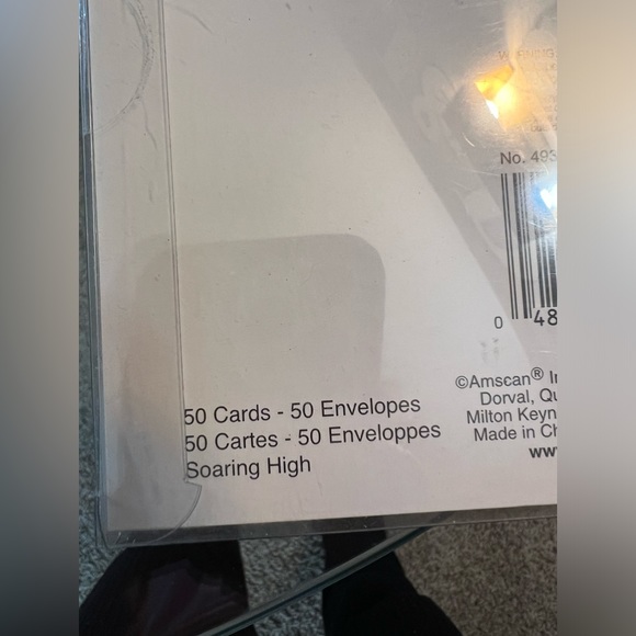 New Graduation Party Set of 50 Blank Invitations - Picture 3 of 6